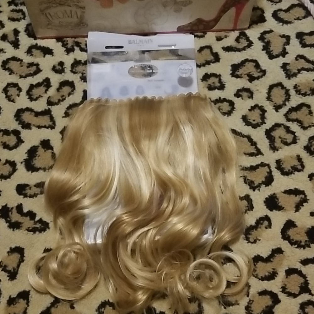 Balmain Paris C mem hair extension sunny blonde